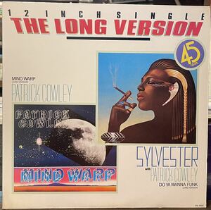 【JPN盤/Disco, Hi NRG/12inch】Sylvester With Patrick Cowley / Patrick Cowley Do You Wanna Funk / Mind Warp / 試聴検品済