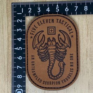 PVC レザー 5.11 TACTICAL USA ファイブイレブン タクティカル マジックテープ