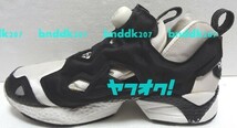 ポンプフューリー US8 黒白/26cm Reebok Instapump Fury リーボック インスタポンプフューリー スニーカー ブラック ホワイト_画像5