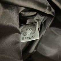Z1088 ScoLar スカラー バックパック ネイビー × レッド スカラ子ちゃん リュック サイド ジップ インパクト デザイン ロゴ ストラップ_画像7