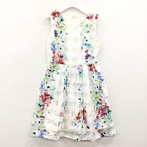 tocco closet トッコクローゼット ノースリーブ花柄ワンピース