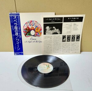 Queen クイーン P-10075E A Night At The Opera オペラ座の夜 LP レコード 帯付