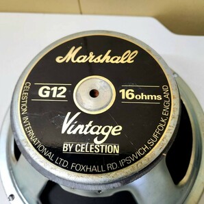 Marshall マーシャル G12 VINTAGE 16Ω by CELESTION スピーカー 2セット ジャンクの画像2