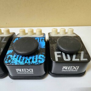 NEXI エフェクター 4個セットFUZZ DiSTORTION SCREMER CHORUS ジャンク の画像4