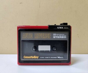  AIWA アイワ HS-F2 CasetteBoy カセットボーイ カセットレコーダー ジャンク 日本製