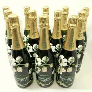 1000円スタート 酒 12本セット Champagne PERRIER-JOUET BELLE EPOQUE 2014 750ml 12.5％ ペリエ ジュエ 未開栓 WHO 酒E508の画像1