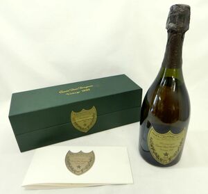 1000円スタート 酒 Champagne Dom Perignon vintage 1992年 750ml 12.5％ シャンパーニュ ドンペリ 果実酒 未開栓 箱付 4 酒F501