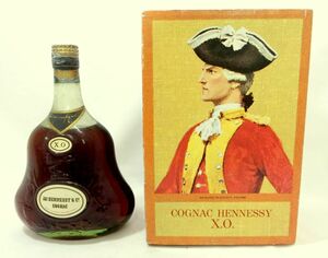 1000円スタート 酒 COGNAC Hennessy X.O グリーンボトル 700ml コニャック ヘネシー ブランデー 未開栓 箱付 3 酒E527
