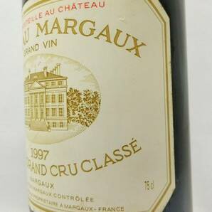 1000円スタート 酒 CHATEAU MARGAUX PREMIER GRAND CRU CLASSE 1997 750ml 12.5％ シャトー マルゴー 果実酒 未開栓 WHO 酒E534の画像8