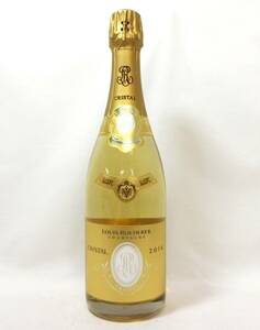 1000円スタート 酒 Champagne LOUIS ROEDERER CRISTAL 2014 750ml 12％ ルイ ロデレール シャンパン 果実酒 未開栓 WHO 酒E511