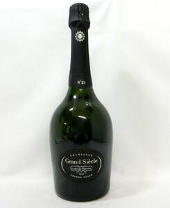 1000円スタート 酒 Champagne Grand Siecle Laurent-Perrier No.25 750ml 12％ ローラン・ペリエ グラン シエクル 未開栓 WHO 酒E512