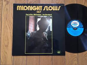 ★BLACK&BLUE GUY LAFITTE TRIO オルガンはミルト・バックナー MILT BUCKNER MIDNIGHT SLOWS ※SEXY セクシージャケ