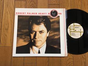 ★ロバート・パーマーの9作目！／HEAVY NOVA　ROBERT PALMER ※1988年の貴重アナログ盤　※「シー・メイクス・マイ・デイ」も収録 .