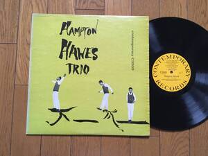 ★ピアノ・トリオ！CONTEMPORARY ハンプトン・ホーズ HAMPTON HAWES TRIO ※ベースはレッド・ミッチェル RED MITCHELL