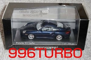 1/43 ポルシェ 911 ターボ (996) パープルメタ 1999 TURBO