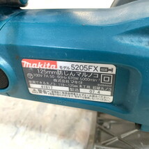 マキタ makita １２５㎜　防じんマルノコ ５２０５FX 中古(M0416-4)_画像6