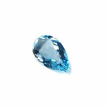 500円～売り切り!! アクアマリン 1.133ct ルース 裸石 /サンタマリア ベリル アクワマリン 天然 宝石 卸_画像2