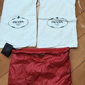 PRADA。プラダ★新品未使用★シューズバッグ。ナイロンバッグ★巾着袋。ポーチの画像1