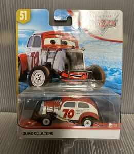 カーズ マテル MATTEL DUKE COULTERS 2020 デューク コールターズ　DOC´s RACHING DAYS ミニカー