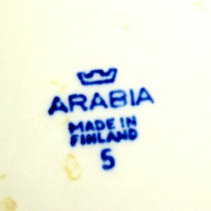 ■アラビア  デザートプレート５枚セット  アネモネ   〈同梱対象商品〉の画像6