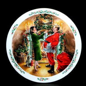 ■ロイヤルドルトン  １９９１年・クリスマスプレート   〈同梱対象商品〉の画像1