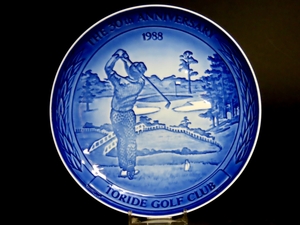 ■ビングオーグレンダール　　１９８８年・取手ゴルフグラブ３０周年記念プレート　　　〈同梱対象商品〉