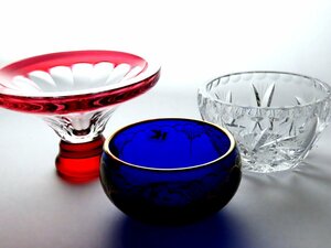 ■ボヘミアグラスほか　　小鉢　　　〈同梱対象商品〉