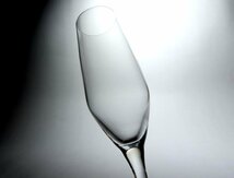 ■ボヘミアグラス　　ペア・シャンパンフルート　　クリスタルグラス　　amoroso　　　〈同梱対象商品〉#200_画像2