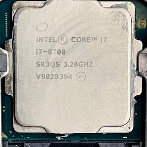 LD1404C【ジャンク品】HP EliteDesk 800 G3 TWR CPU:Intel(R) Core(TM) i7-8700 CPU @3.20GHz HDD:なし メモリ:8GB Dの画像6