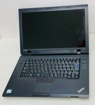 LD2108C 【 ジャンク品】 Lenovo ThinkPad SL510 CPU:Intel(R) Celeron(R) Dual-Core CPU T3100 @ 1.90GHz HDD:なし メモリ: 1GB N_画像1