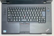 LD2108C 【 ジャンク品】 Lenovo ThinkPad SL510 CPU:Intel(R) Celeron(R) Dual-Core CPU T3100 @ 1.90GHz HDD:なし メモリ: 1GB N_画像4