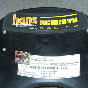 hans (ハンス) 20M Super Sport SCHROTH製 Mサイズ 20度の画像4