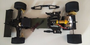 TAMIYA Tamiya F-1 ROAD WIZARD load Wizard Lotus 99T 80 period that time thing chassis unrunning goods 