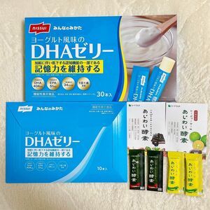 ニッスイ みんなのみかた ヨーグルト風味のDHAゼリー 30本 ＋ 10本 おまけ付き