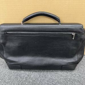 585.◎1円スタート◎LOEWE ロエベ アナグラム ビジネスバッグ ブリーフケース トートバッグ 紳士 黒 ブラック メンズの画像2