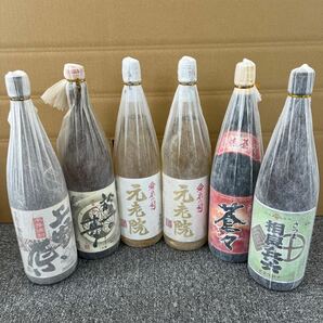 100. ★未開栓★ 焼酎 6本まとめ 元老院 / 於一の夢 / 上野原 / 相良兵六 / 蒼々 本格焼酎 芋焼酎 1800ml 一升瓶 古酒の画像1