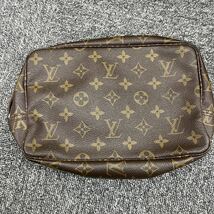 630.◎1円スタート◎LOUIS VUITTON ルイヴィトン モノグラム トゥルーストワレット23 M47524 ブラウン ポーチ クラッチ メンズ レディース_画像2