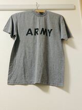 米軍放出 U.S.ARMY モックネック　Ｔシャツ　サイズ　Ｌ　送料無料　①_画像1