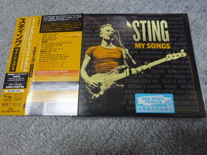 日本盤SHM-CD「Sting / My Song」新品同様 初版 スティング マイ・ソング