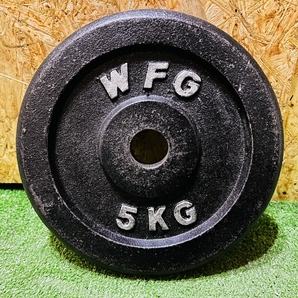 WILDFIT ワイルドフィット 1.25Kg×4/2.5Kg×4/5Kg×4 計35Kg 穴径28mm 筋トレ 「S17559」の画像8