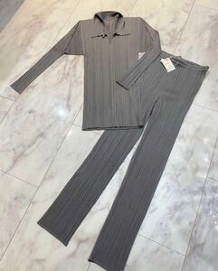 新品タグ付き イッセイミヤケ PLEATS PLEASE セットアップ