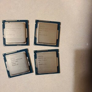 Intel Core CPUi3-4170×5.i3-3220×2,全7枚セット