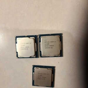 Intel CPU Corei3-9100 3枚セット