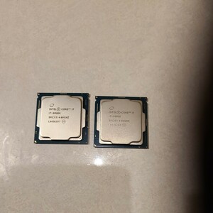 Intel CPU Corei7-8086k 2枚セット