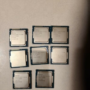 Intel CPU Corei7-4790k 8枚セット