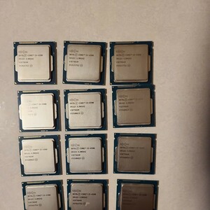 Intel CPU Corei5-4590 20枚セット 作動機器より取り外し品