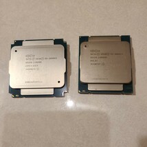 Intel XEONE5-2699v3 .E5-2660v3 2枚セット_画像3