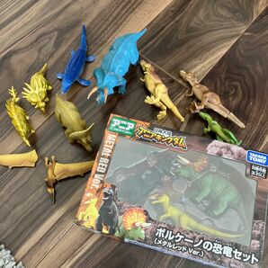 アニア　アニアキングダム　ボルケーノ恐竜セット