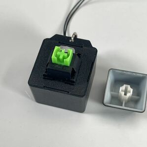 【RAZER】リアルキーボードのキーホルダー ◆RAZER CHROMA KEYCAP KEYCHAIN ゲーミングキーホルダー メカニカル 緑軸 レイザーの画像4