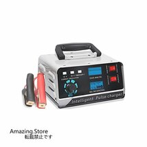 12V / 24V スマートバッテリー充電器 自動車用バッテリー 充電器メンテナンス 400Ah 車用_画像3